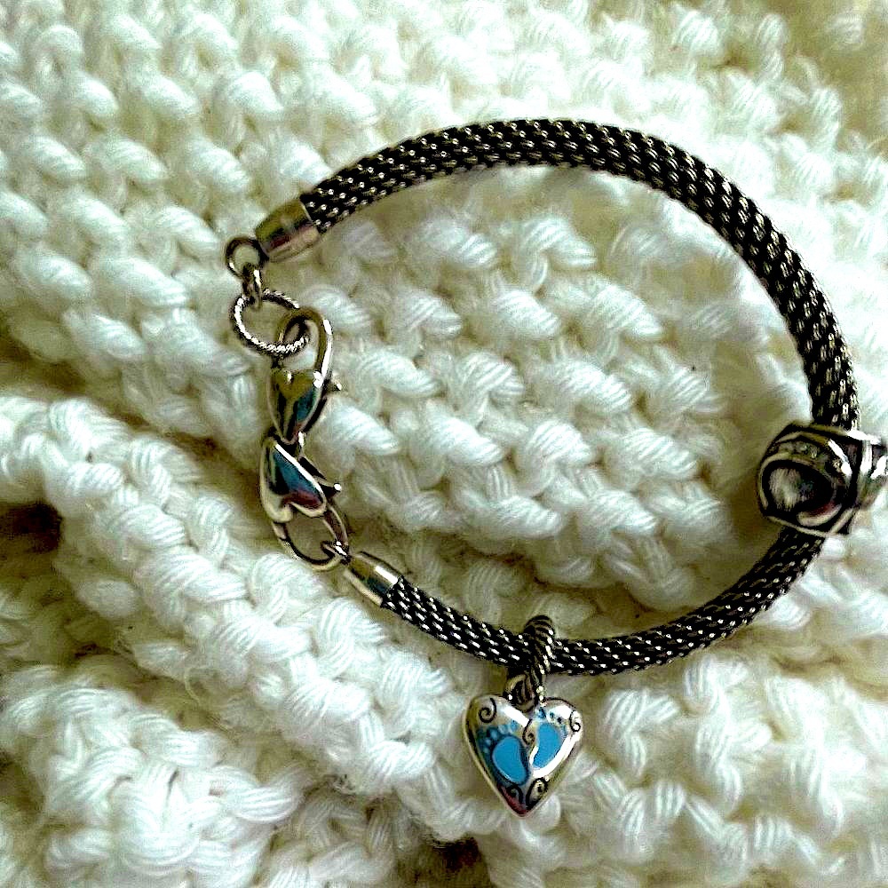Brighton Beverly Glam Bracelet  two Charms